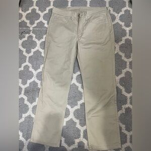 Classic Tan Bootcut Jeans for Men